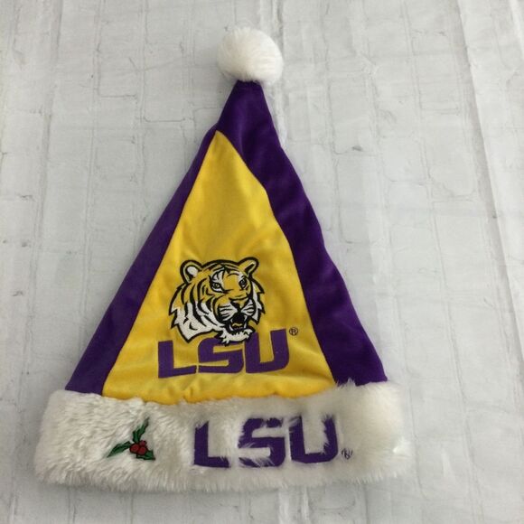 Forever Collection Stocking Hat Unisex One Size Christmas LSU Tigers Graphic - Picture 7 of 9